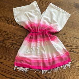 Lemlem V Neck Gauze Caftan